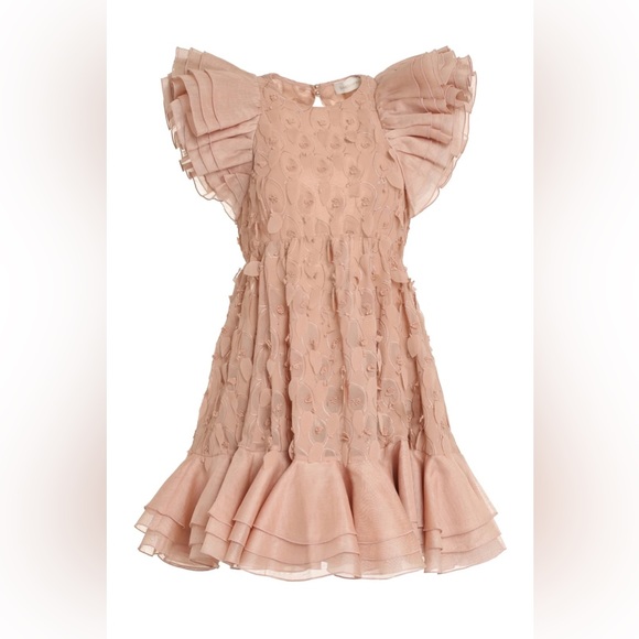Zimmermann Dancer Frilled Mini Dress size 2 AU size 6-8 US - Picture 7 of 8